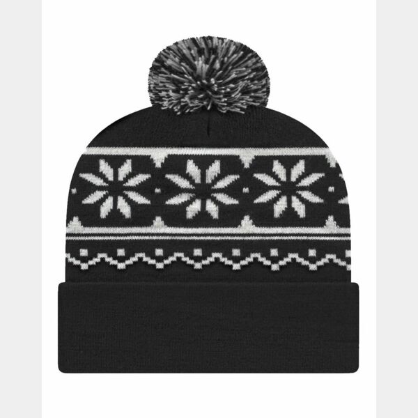 USA-Made Snowflake Beanie Thumbnail