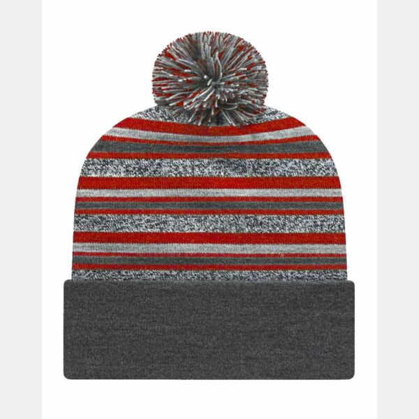 USA-Made Striped Beanie Thumbnail