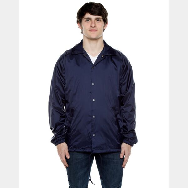 Unisex Nylon Modern Fit Coach Jacket Thumbnail