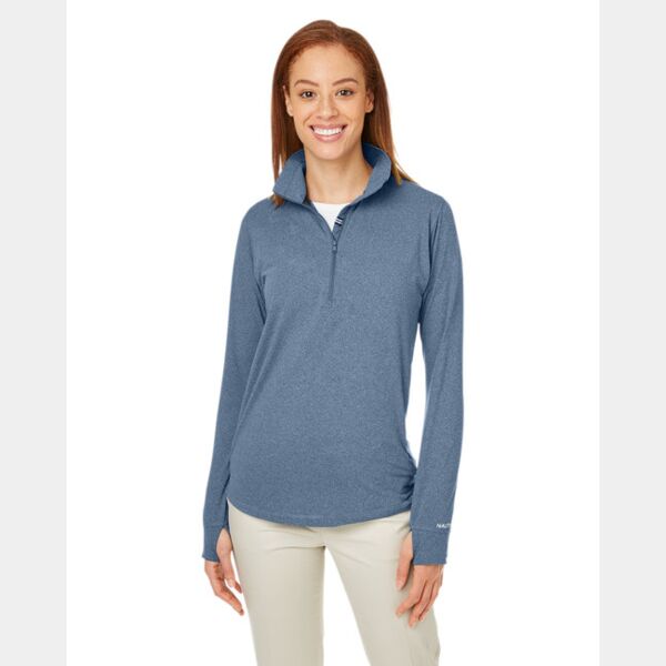 Ladies' Saltwater Quarter-Zip Pullover Thumbnail