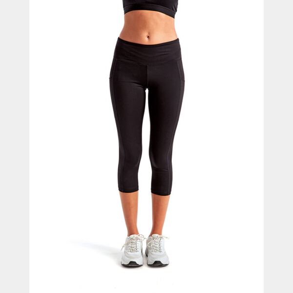 Ladies' Three-Quarter Performance Leggings Thumbnail