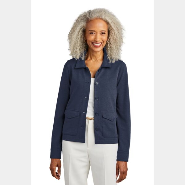 Women's Mid Layer Stretch Button Jacket Thumbnail