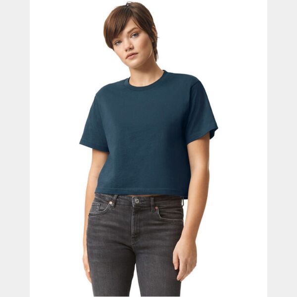 Ladies' Fine Jersey Boxy T-Shirt Thumbnail