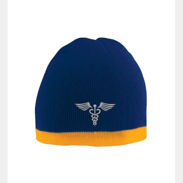 Two-Tone Knit Beanie Thumbnail