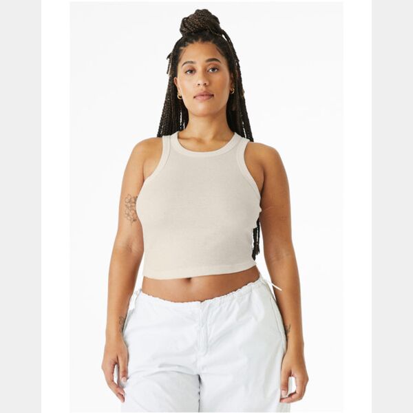 Ladies' Micro Ribbed Racerback Tank Thumbnail