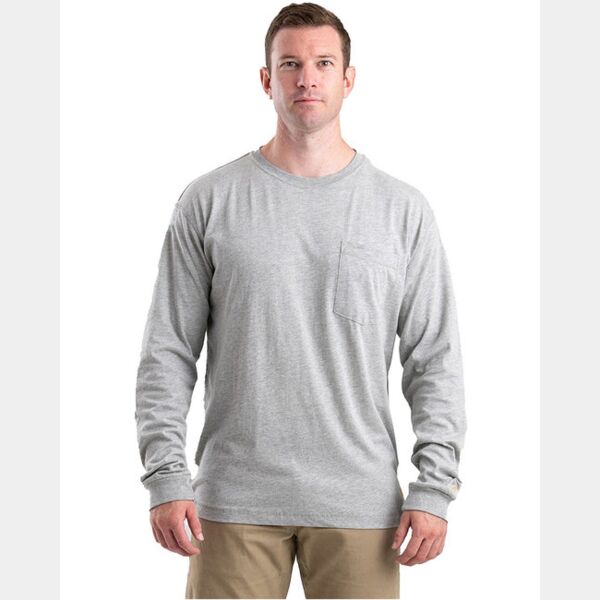 Tall Performance Long-Sleeve Pocket T-Shirt Thumbnail