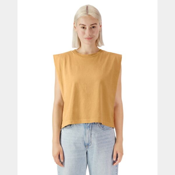 Ladies' Garment Dyed Muscle Tank Thumbnail