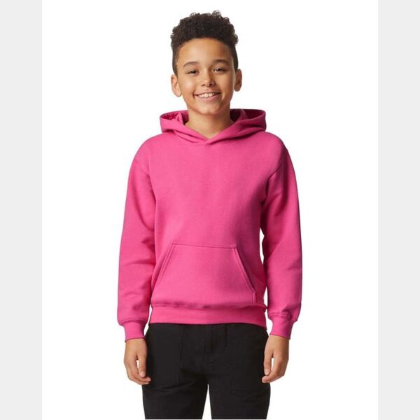 Youth Softstyle Midweight Fleece Hooded Sweatshirt Thumbnail