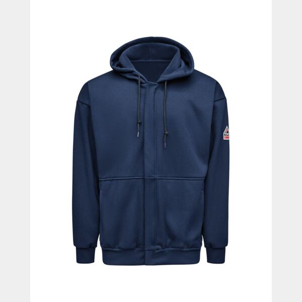 Men's Tall Full-Zip Fleece Hooded Sweatshirt Thumbnail