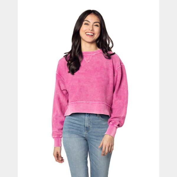 Ladies' Corded Boxy Pullover Thumbnail