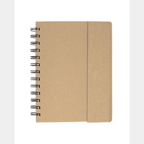 Spiral Notebook With Sticky Notes & Pen 5.75" X 7.25" Thumbnail