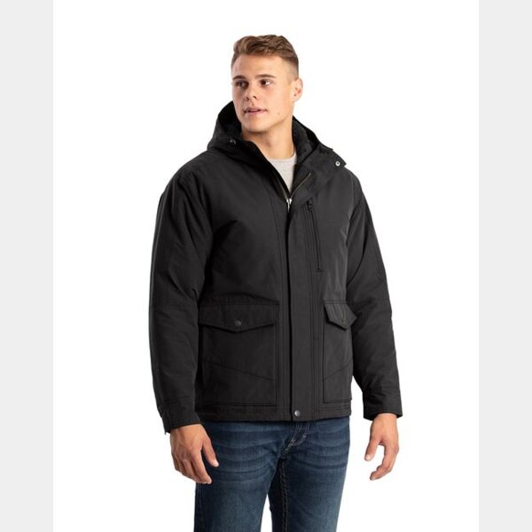 Men's Highland Quilt-Lined Micro-Duck Hooded Jacket Thumbnail