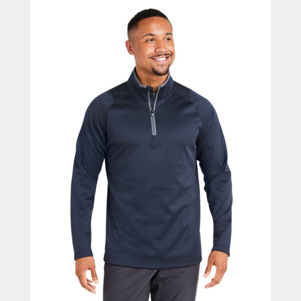 Men's Waffle Fleece Quarter-Zip Thumbnail