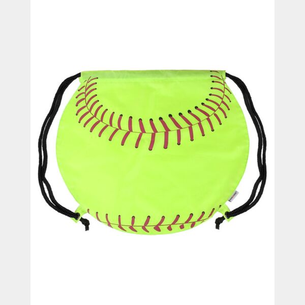 Softball Drawstring Bag Thumbnail