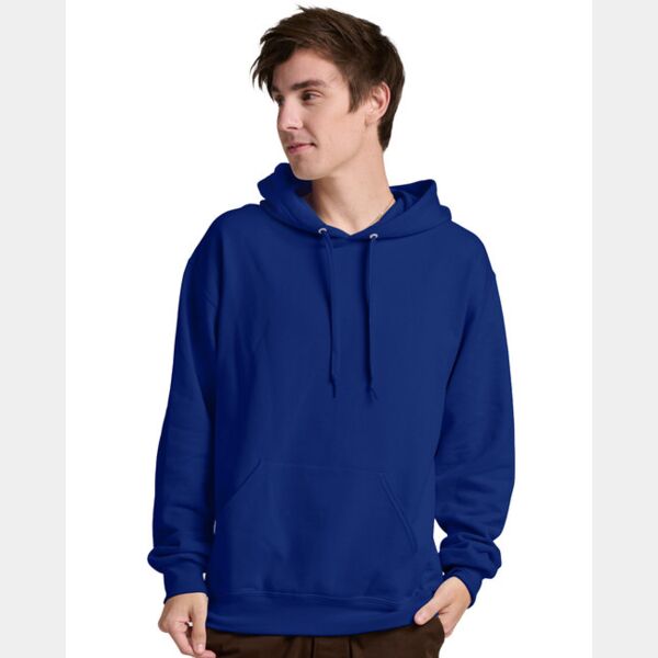 Unisex Ultimate™ CVC Ring-Spun Hooded Sweatshirt Thumbnail