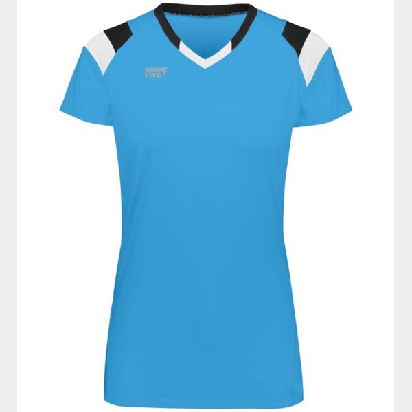Ladies TruHit Tri-Color Short Sleeve Jersey Thumbnail