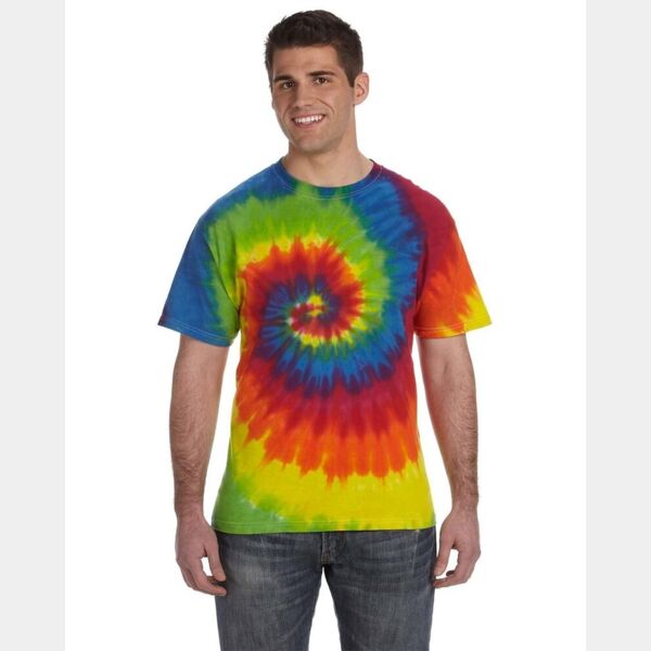 Unisex Multi-Color Tie-Dyed T-Shirt Thumbnail
