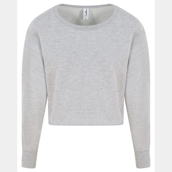 Women's Cropped Crewneck Sweatshirt Thumbnail