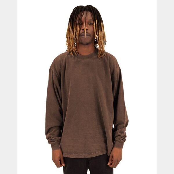 Men's Garment-Dyed Long Sleeve T-Shirt Thumbnail