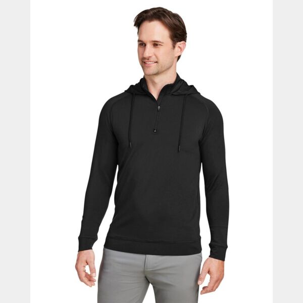 Unisex Vandyke Quarter-Zip Hooded Sweatshirt Thumbnail