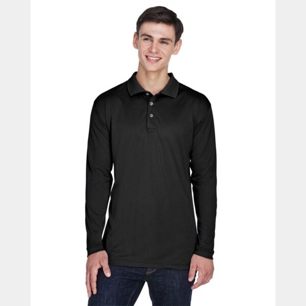 Men's Cool & Dry Sport Long Sleeve Polo Thumbnail