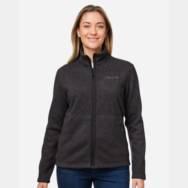 Women's Drop Line Fleece Jacket Thumbnail