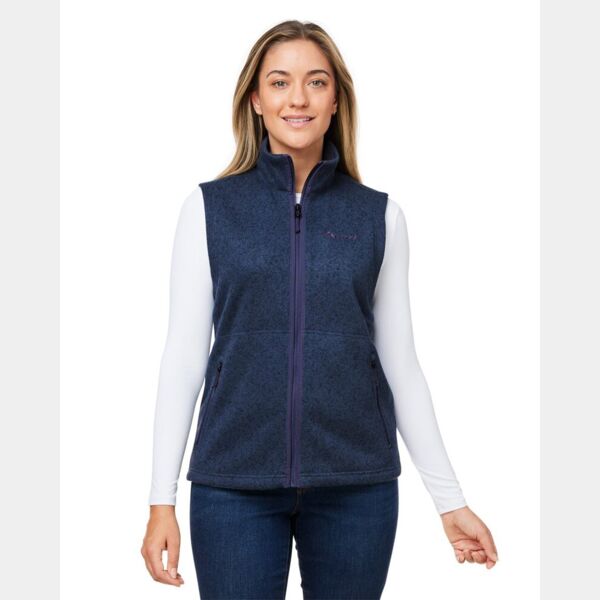 Women's Drop Line Fleece Vest Thumbnail
