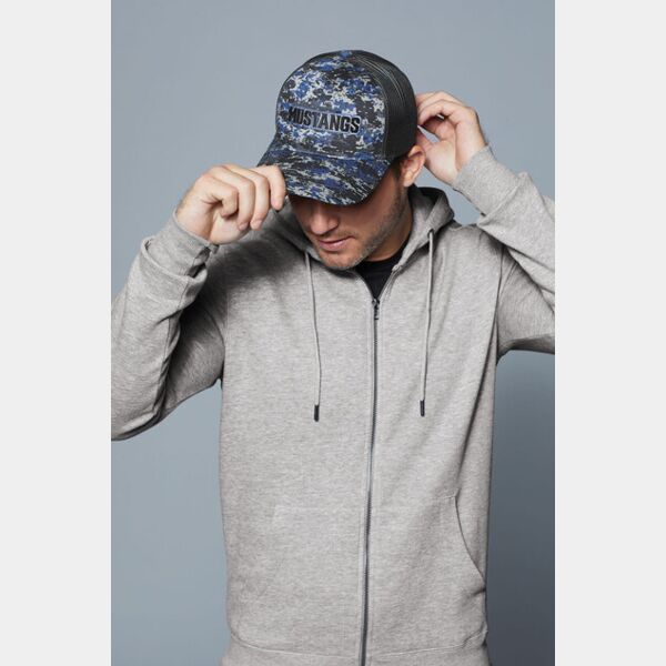 Digi Camo Snapback Trucker Cap Thumbnail