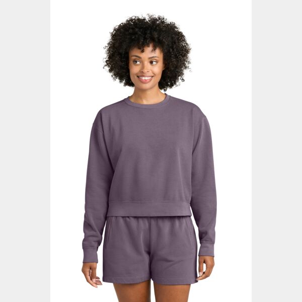 Women's Mid Length Crewneck Sweatshirt Thumbnail