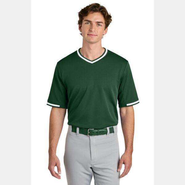 Tough Mesh V Neck Baseball Jersey Thumbnail