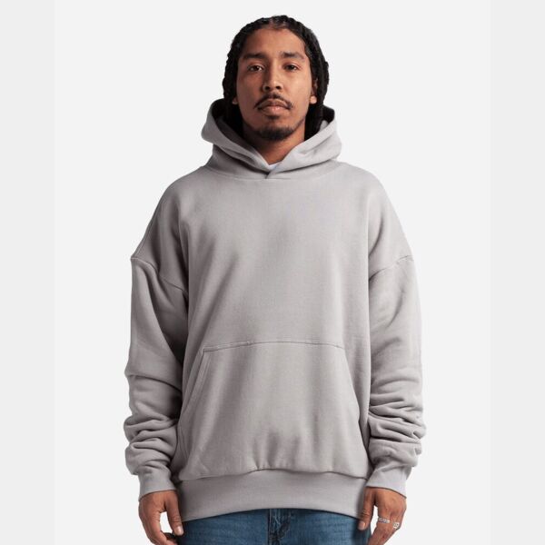 Unisex Garment-Dyed Double Layer Reversible Hooded Sweatshirt Thumbnail