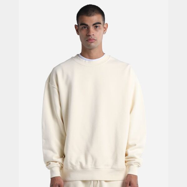 Unisex Max Heavy Fleece Garment-Dyed Crewneck Sweatshirt Thumbnail