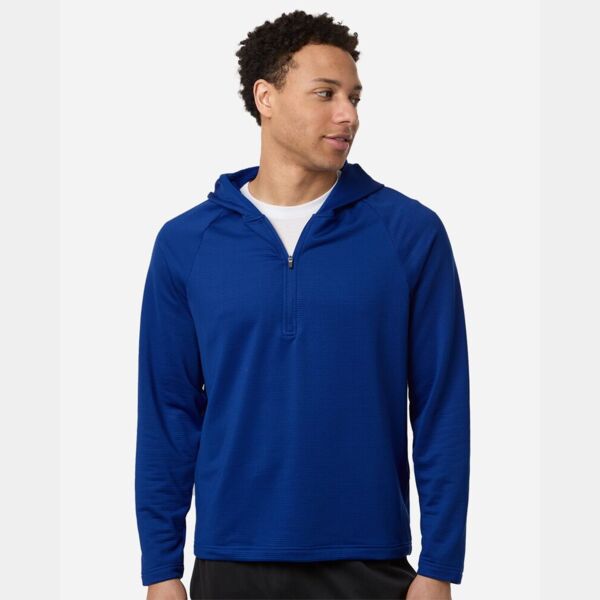 Men's Qualify Quarter-Zip Hooded Pullover Thumbnail