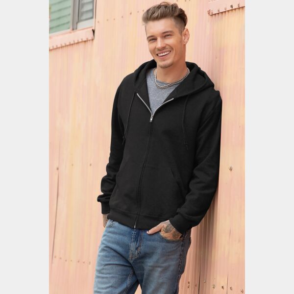 Super Sweats ® NuBlend ® Full Zip Hooded Sweatshirt Thumbnail