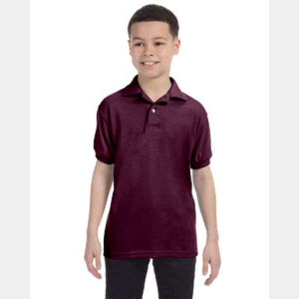 Youth EcoSmart® Jersey Knit Polo Thumbnail