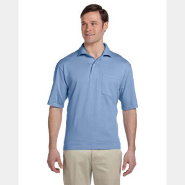 Adult DRI-POWER® ACTIVE Pocket Jersey Polo Thumbnail