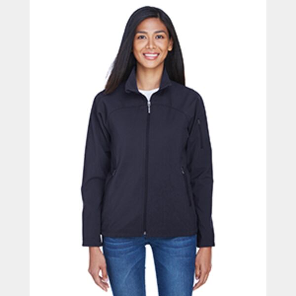 Ladies' Three-Layer Fleece Bonded Performance Soft Shell Jacket Thumbnail