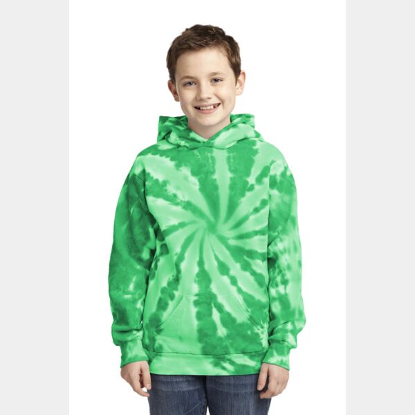 Youth Tie Dye Pullover Hooded Sweatshirt Thumbnail