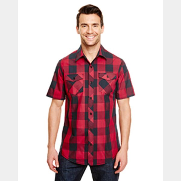 Men's Buffalo Plaid Woven Shirt Thumbnail
