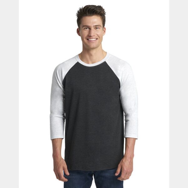 Unisex Triblend Three-Quarter Sleeve Raglan Thumbnail