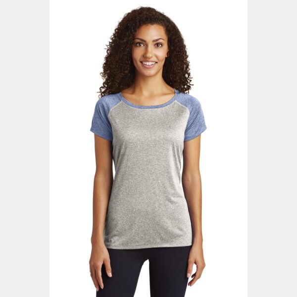 Women's Heather On Heather Contender Scoop Neck Tee Thumbnail