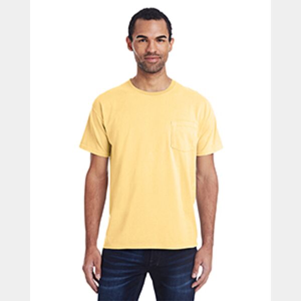Unisex Garment-Dyed T-Shirt with Pocket Thumbnail