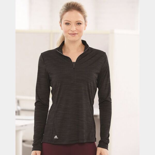 Women's Lightweight Mélange Quarter-Zip Pullover Thumbnail