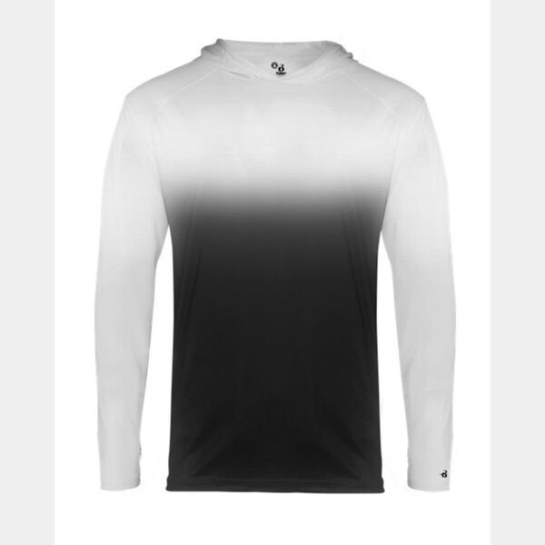 Youth Ombre Hooded Long Sleeve T-Shirt Thumbnail