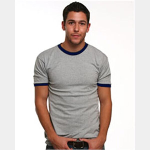 Men's USA-Made Ringer T-Shirt Thumbnail