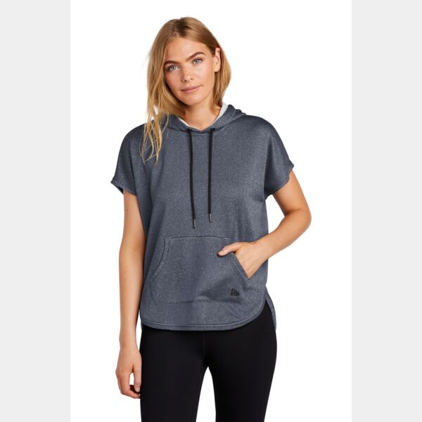Women's Performance Terry Short Sleeve Hoodie Thumbnail
