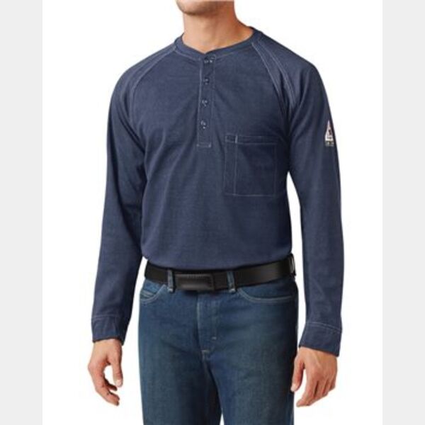 Men's Long Sleeve Henley Thumbnail