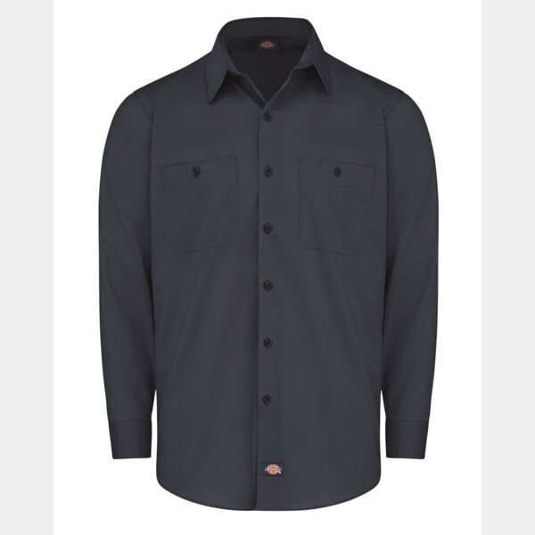 Men's Tall Industrial Worktech Ventilated Long Sleeve Work Shirt Thumbnail