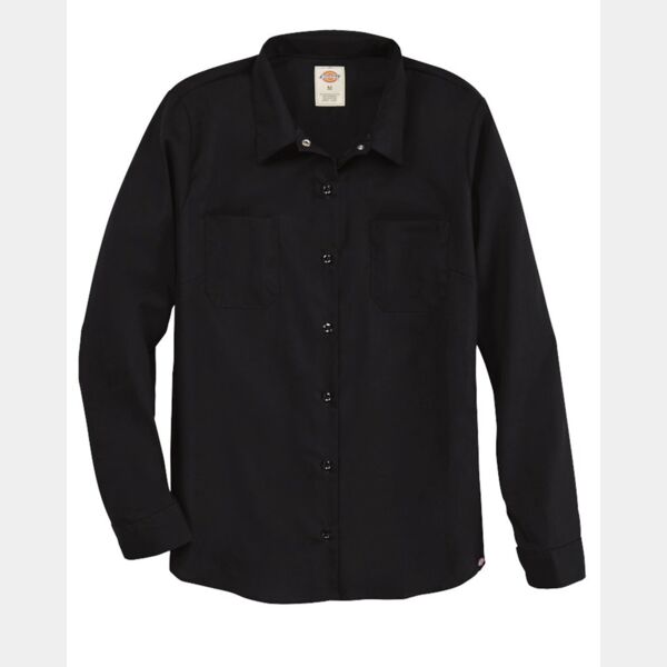 Women's Long Sleeve Industrial Work Shirt Thumbnail