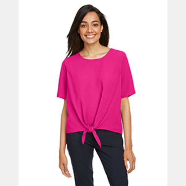 Ladies' Perfect Fit™ Tie-Front Blouse Thumbnail